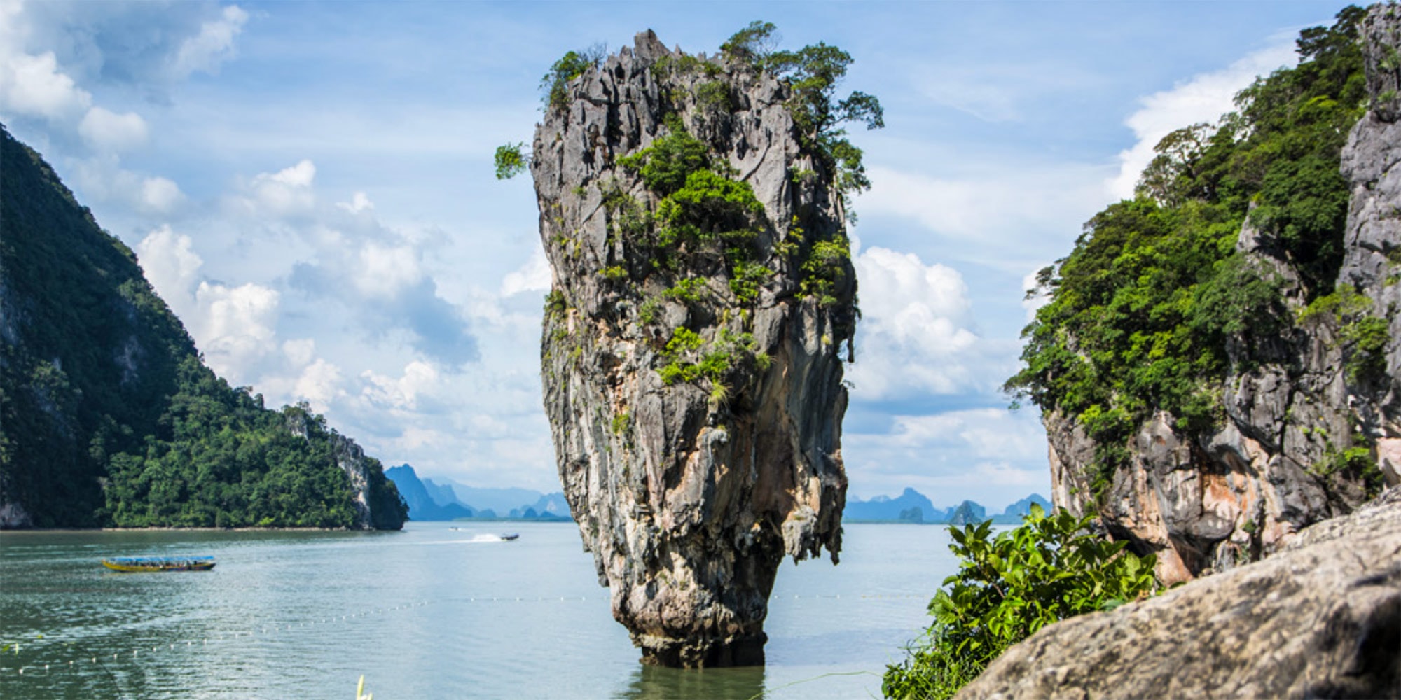 Phuket/Khao Lak til Koh Lanta med James Bond Island